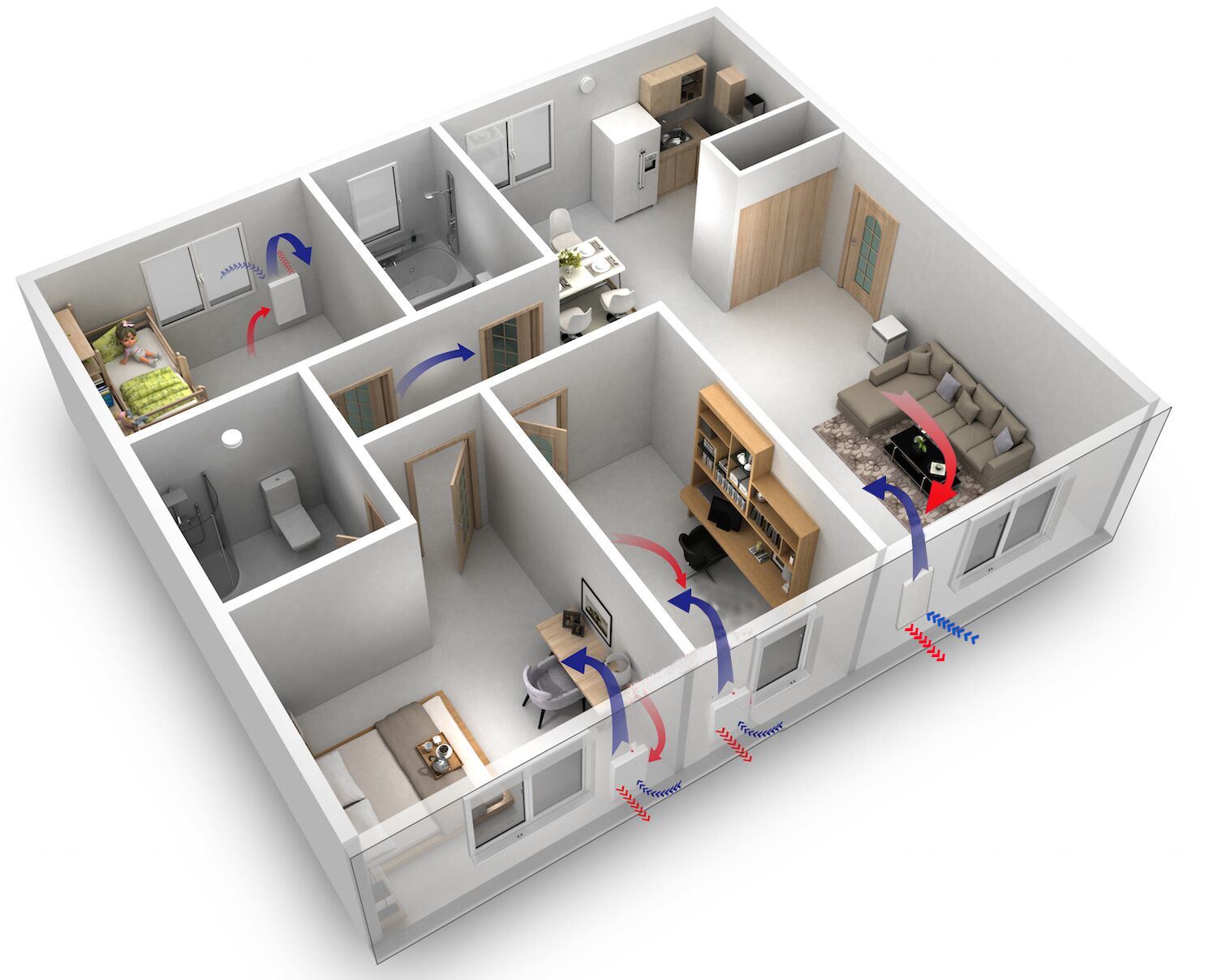 新風(fēng)系統(tǒng)到底對(duì)家裝有何用處？