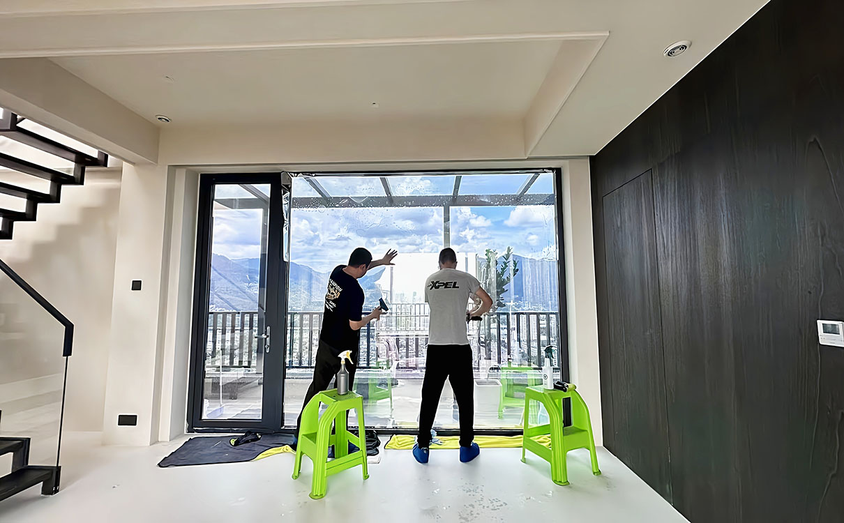 怎樣貼XPEL建筑膜才不起泡？